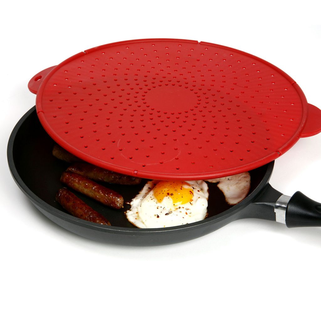 LARGE SILICONE SPLATTER SCREEN RED Ventures Intl