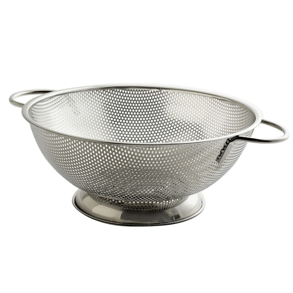 S/S 5QT COLANDER – Ventures Intl