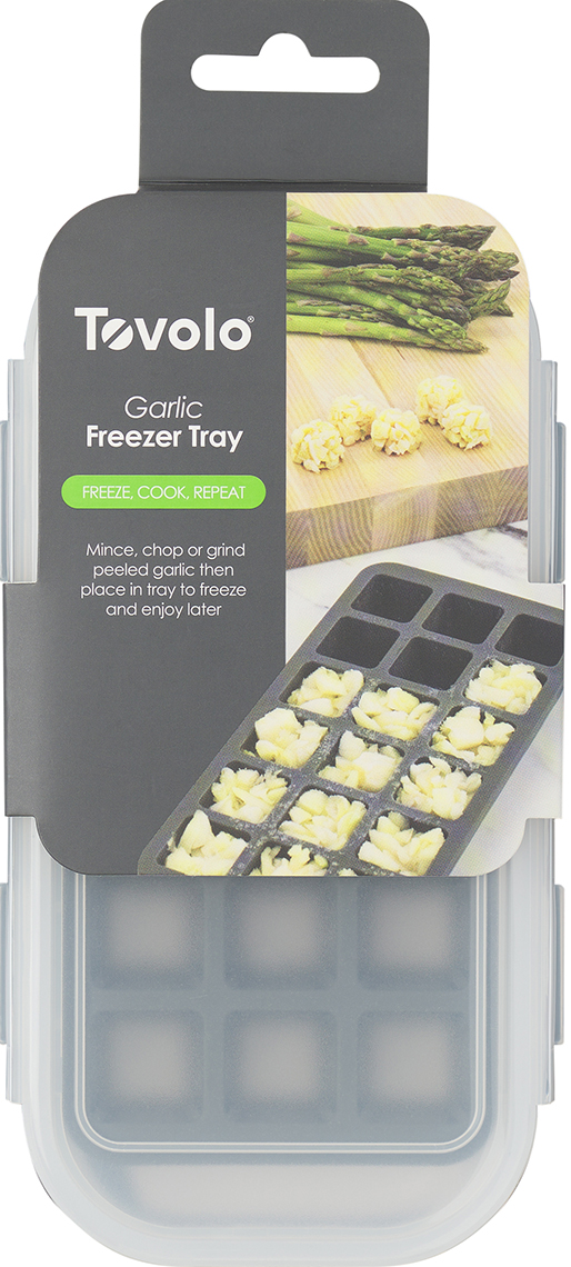Tovolo Garlic Freezer Tray, Green