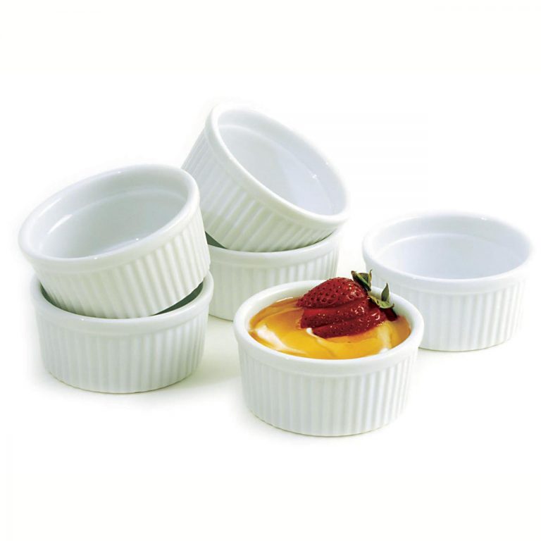 4oz. Porcelain Ramekins, 6 Pcs Ventures Intl