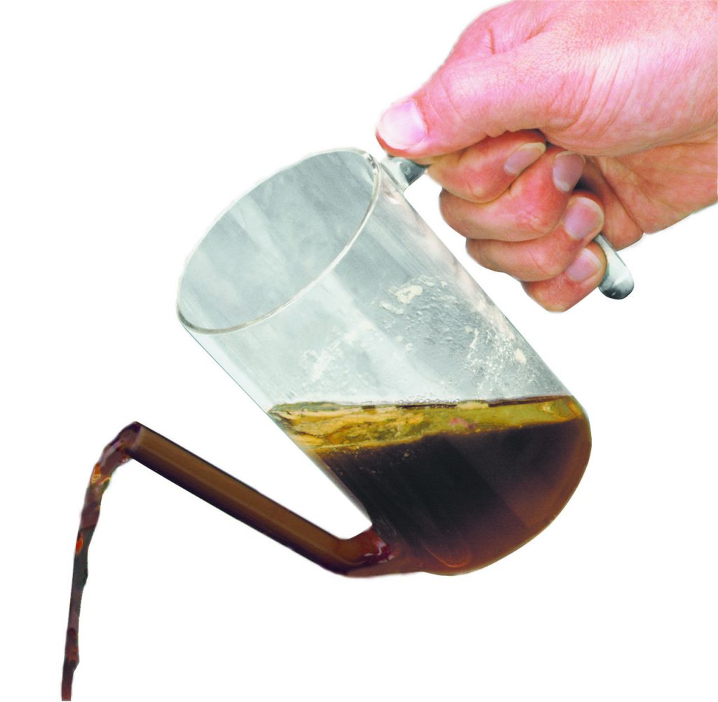 GLASS 2 CUP GRAVY FAT SEPARATOR Ventures Intl