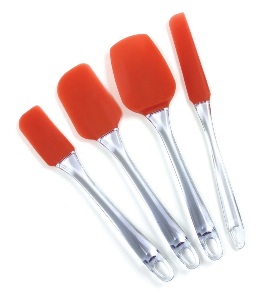 SILICONE JAR/ICING SPATULA RED Ventures Intl